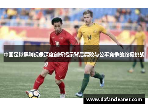 中国足球黑哨现象深度剖析揭示背后腐败与公平竞争的终极挑战