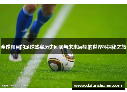 全球瞩目的足球盛宴历史回顾与未来展望的世界杯探秘之旅